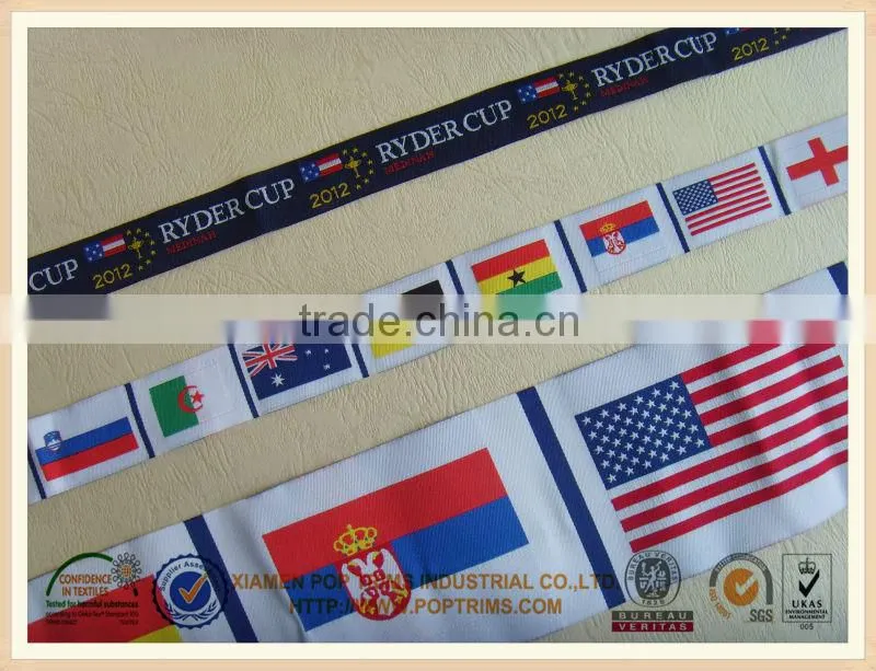 Metallic jacquard webbing