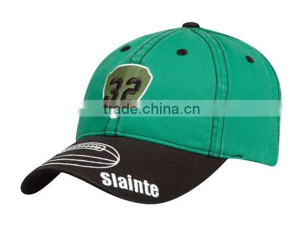 Yangzhou Factory Manufacture High Quality LED Cotton Baseball Cap with Optical Fiber Lights