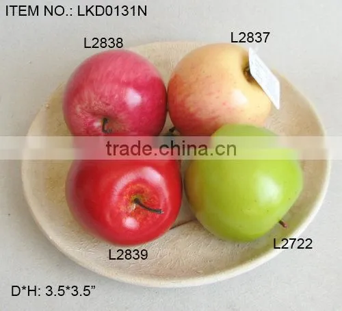 High quality new fake artificial apples real multi color for home decorations artificial fruits