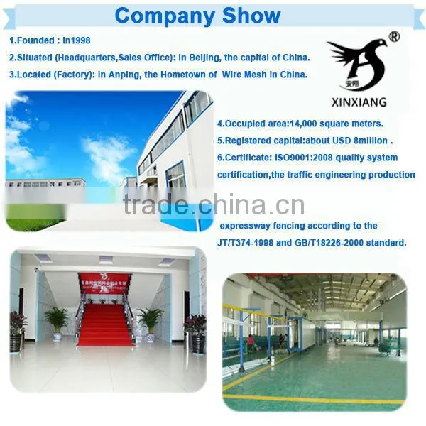 hot sale xinxiang palisade fencing/security fencing
