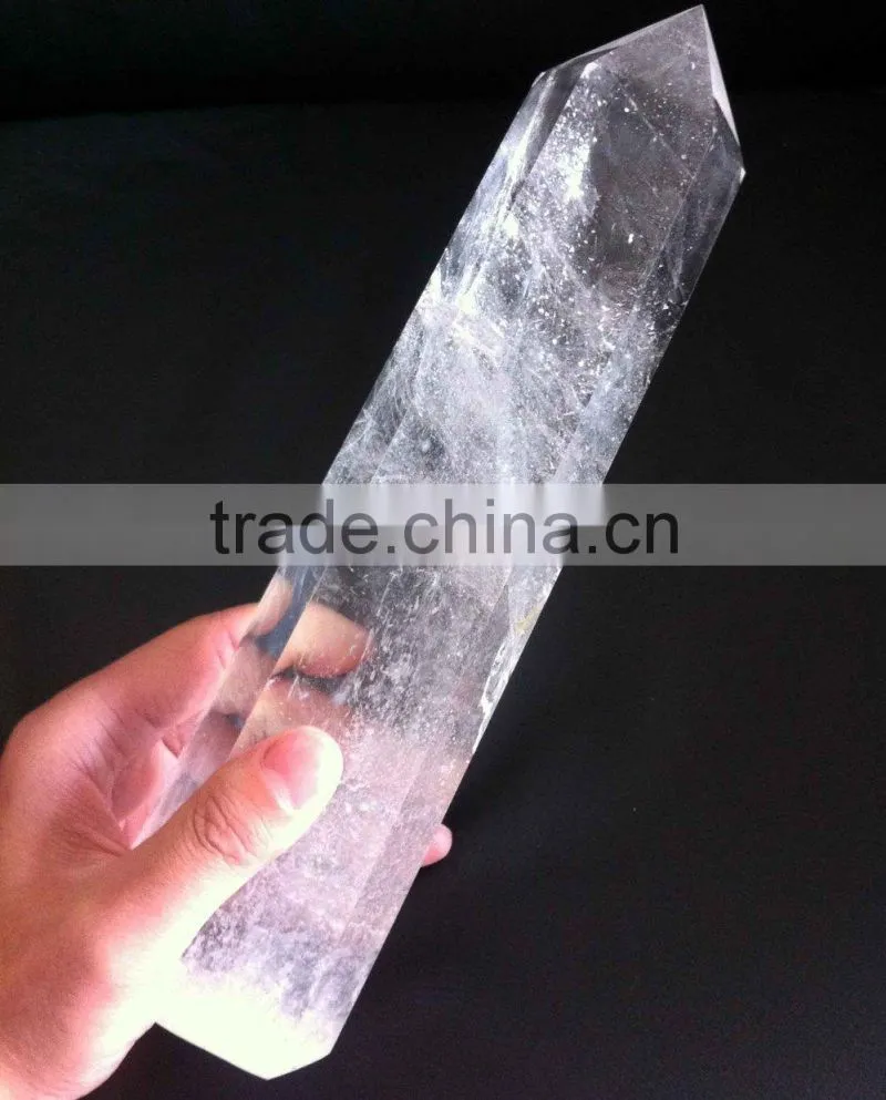 Natural Gemstone Clear Quartz Point With Factory Price