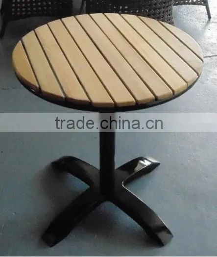 metal frame table round melamine coffee table YT18M