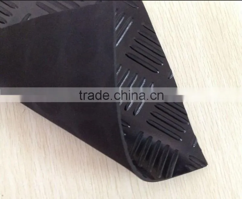 Checker rubber sheet mat,EPDM/NBRrubber sheet,rubber sheet mat