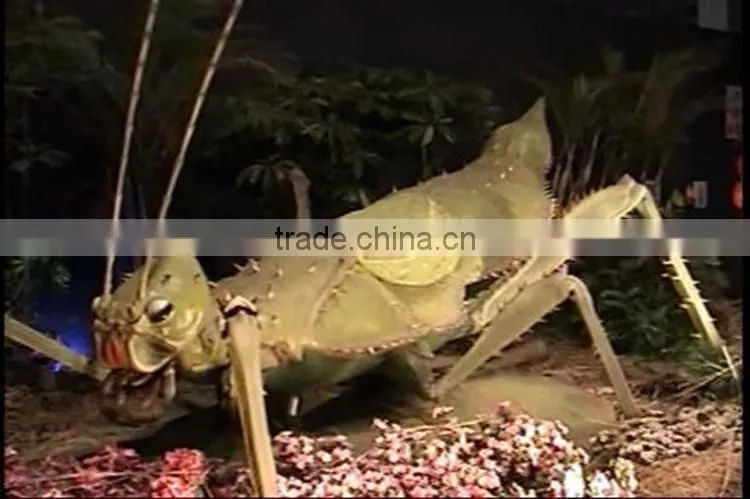 Simulation mechanical foam insect model