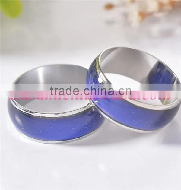 Mood Ring Temperature Emotion Feeling Color Change Band Finger Ring Gift