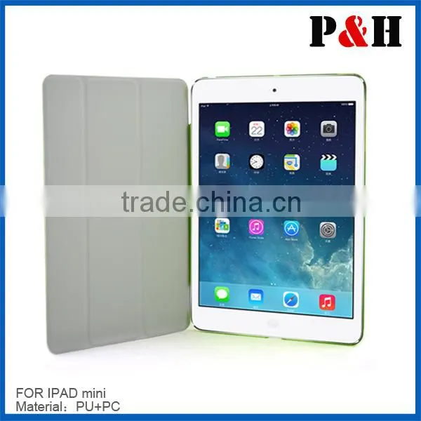 Wholesale Multi Color Smart Tablet PU Leather Case for iPad
