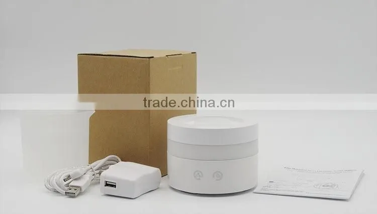 Eco Friendly Air Purifiers With Romantic Colorful Night Light Glass Aroma Diffuser