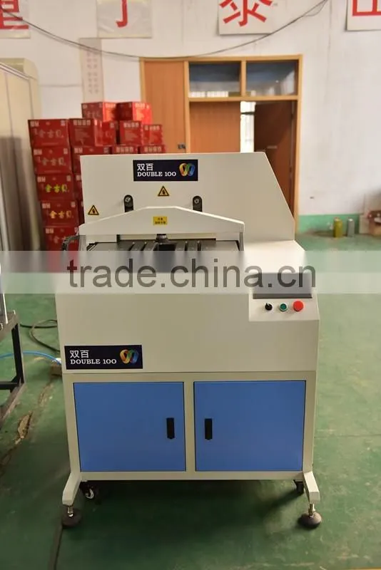 album making machine automatic triple cutter from Double100