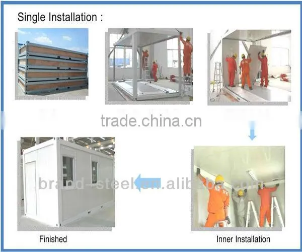 Simple small portable prefab shipping container homes for sale