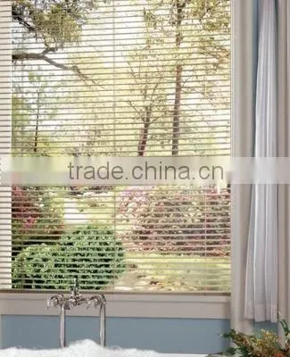 Wood color aluminum slats 50mm width