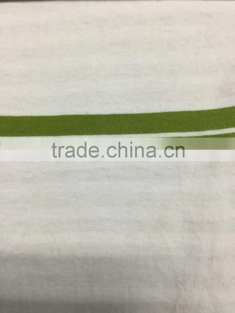 yarn dyed cotton knitted stripe jersey fabrics wholesale 196
