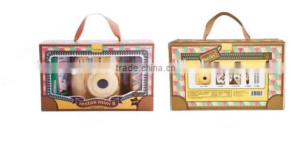 2015 Newest Fujifilm Instax Mini 8 Instant Film Camera , Gift Package Fuji Instax