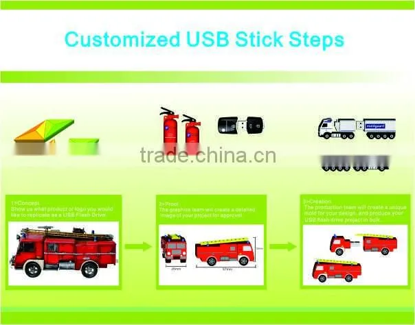 High speed private model otg usb flash drive with glowing logo OTG USB flash drive