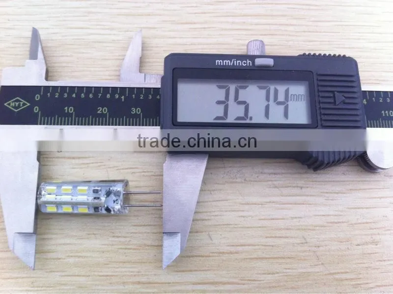 G4 1.5W silicon encased LEDs 12V AC/DC