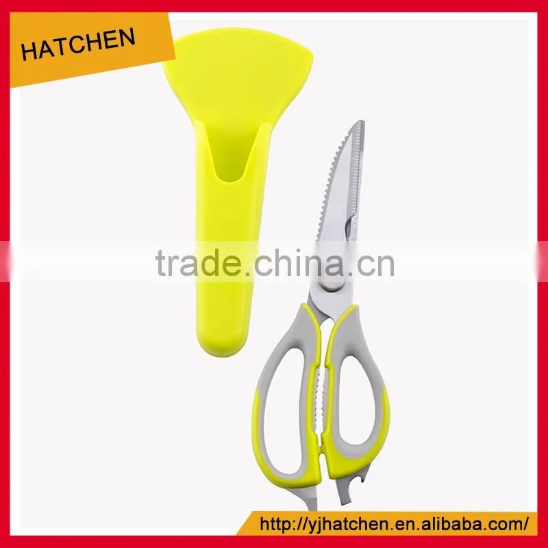 SK-025 LFGB Certificated 2cr15 s/s colourful scissors kitchen shears