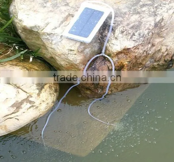 New design Solar Power Panel Oxygenator Oxygen Aerator Air Pump for Pool Pond Fish Tank
