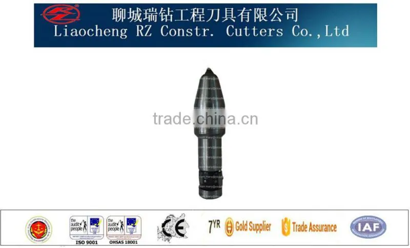 B85/2 Foundation Drilling Tools Holder-Rock Bullet teeth Auger Parts Bits set B85/2