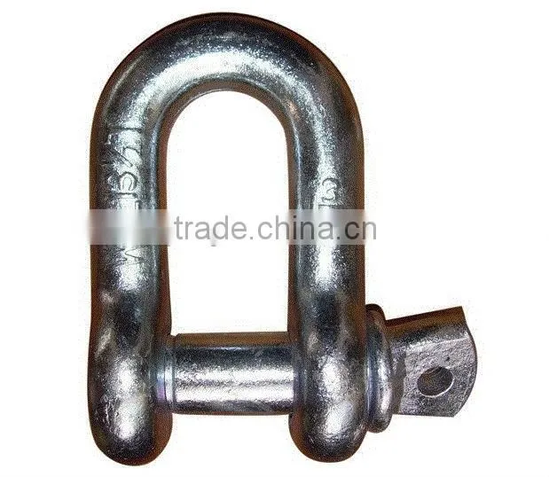 Galvanized US Type Screw Pin Chain Shackle