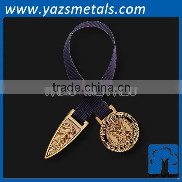 cheap coin bookmark contacted ribbon