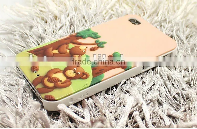 high quality fashion novelty mobile phone cover case for Iphone 4/4S