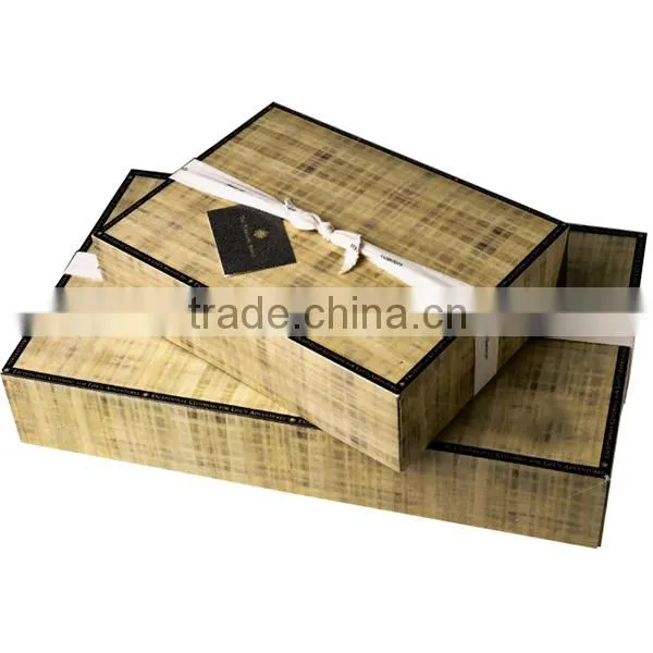 Custom made small cardboard gift packaging box printing