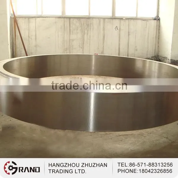 Precise forged metallurgy machinery parts bull ring