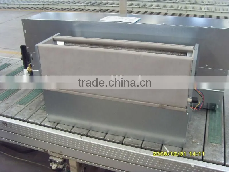ceiling concealed low noise fan coil unit