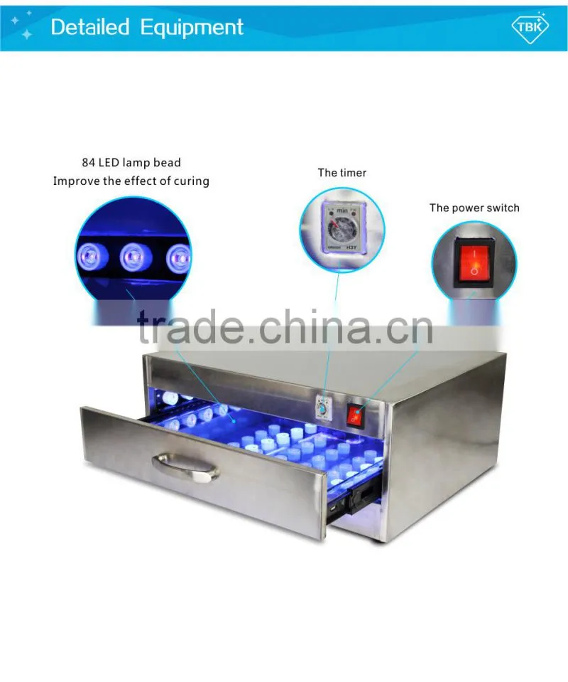 uv loca glue curing box led lights