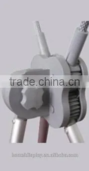 Aluminum adjustable x stand system with adjustable gear