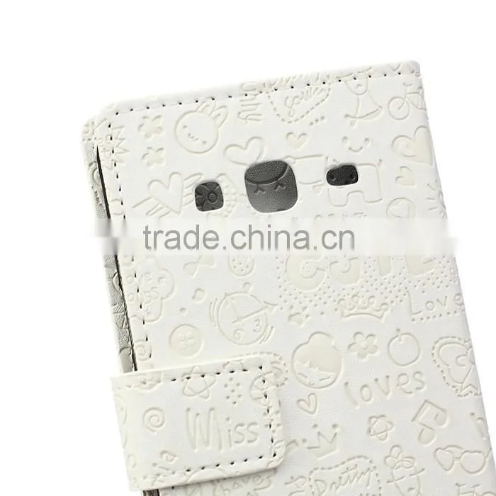 Flip cover for samsung galaxy j2 spice mobile phone cover