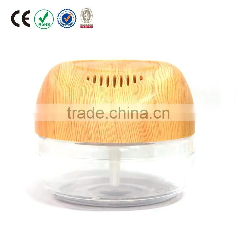 KS-03 wooden surface air freshner with LED lights