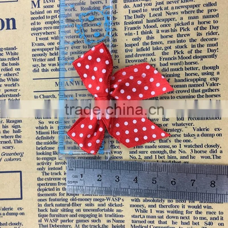 Customized micro-fiber underwear polyester taffeta,lingerie ribbon bow