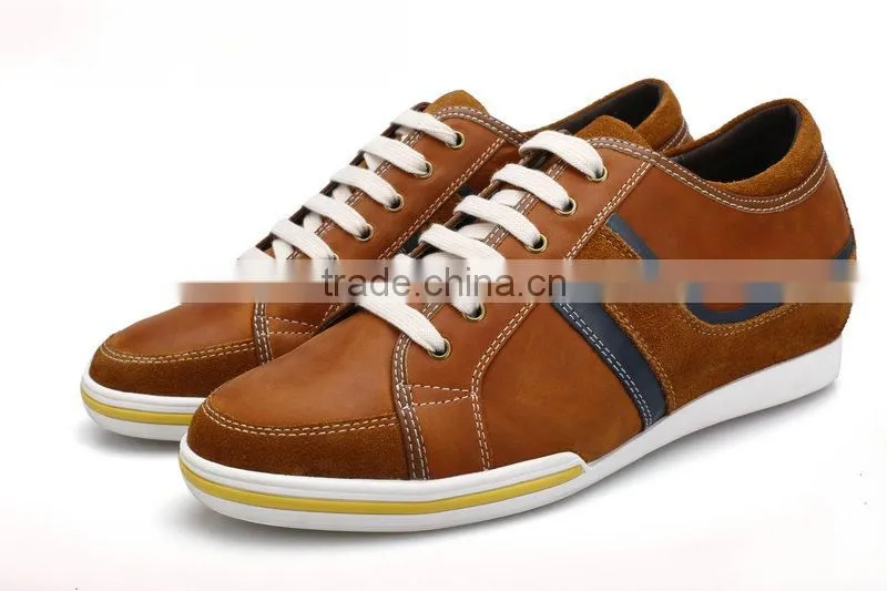 2016 comfortable height increasing casual shoes for men
