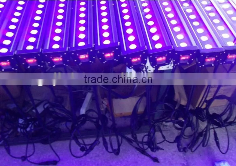 24x3w UV led bar light/ waterproof UV bar