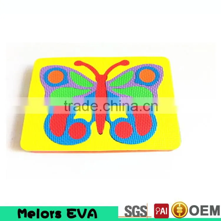 hot sale cartoon car floor mat foam puzzle for kits or adult