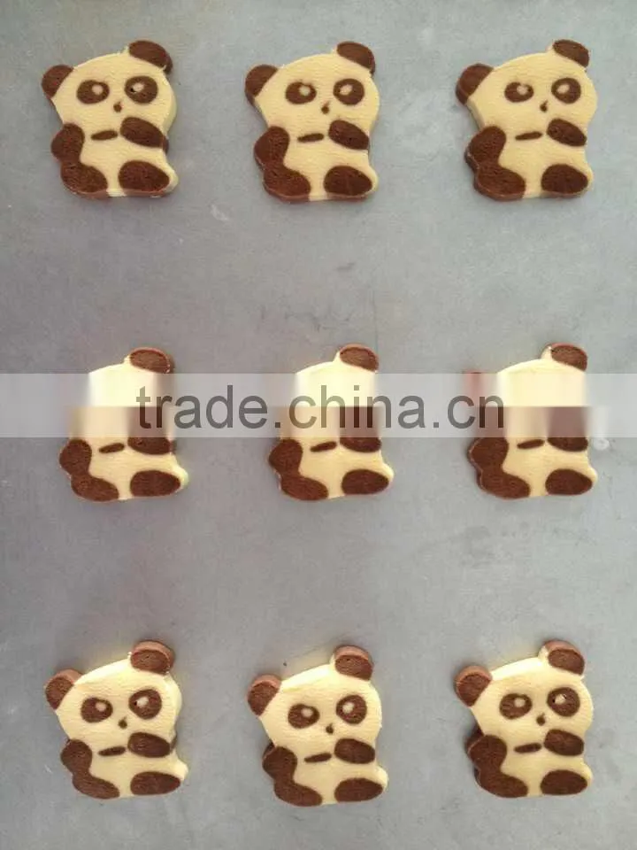automatic high quality panda cookie machine