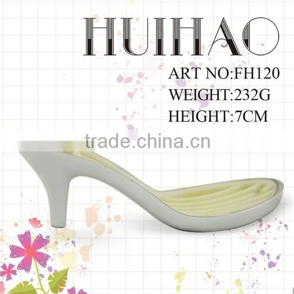 FH117 ABS high heel sole/shoe heel/shoe part