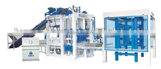 QT8-15 Full-Automatic Concrete block making machine granite block cutting machine