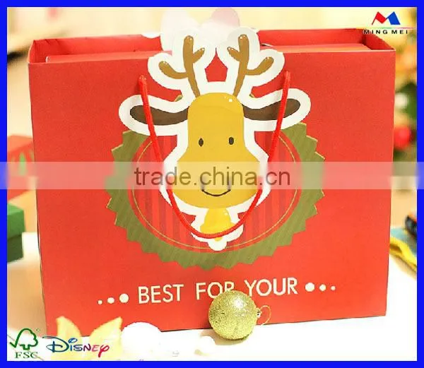 Hot sale shopping handbags for Christmas