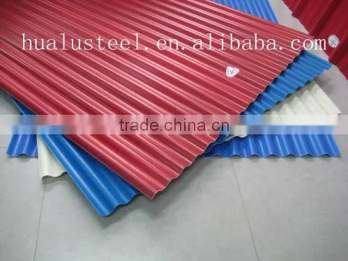 corrugated coated steel roof sheet