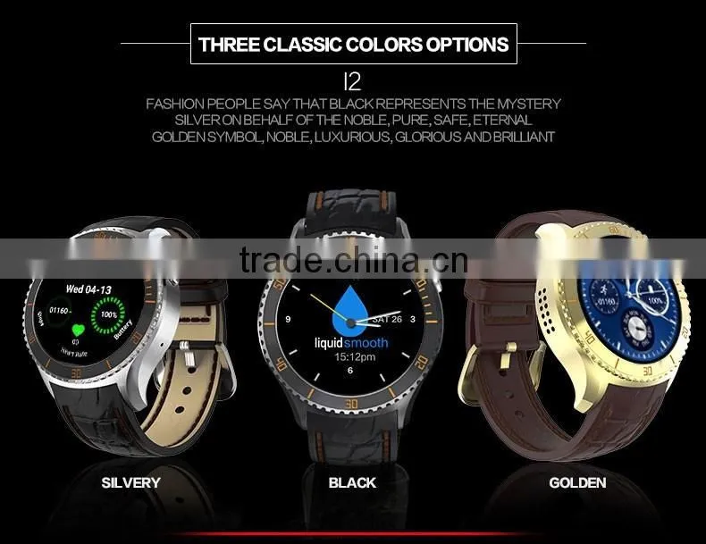 I2 Android Smart Watch - 3G, Android 5.1, GPS, Bluetooth 4.0, Wi-Fi, HR monitor Play ST