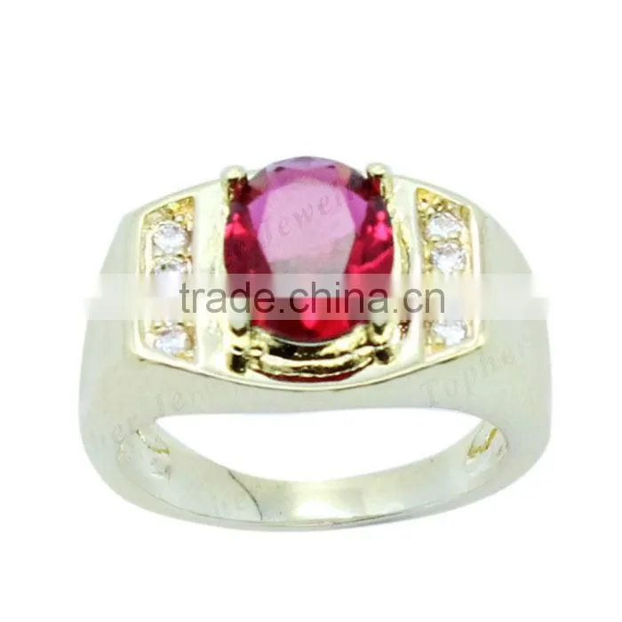 Wholesale rhodium plated 925 silver stone ring designs for men