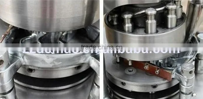 Low noise chicken bouillon cube press machine