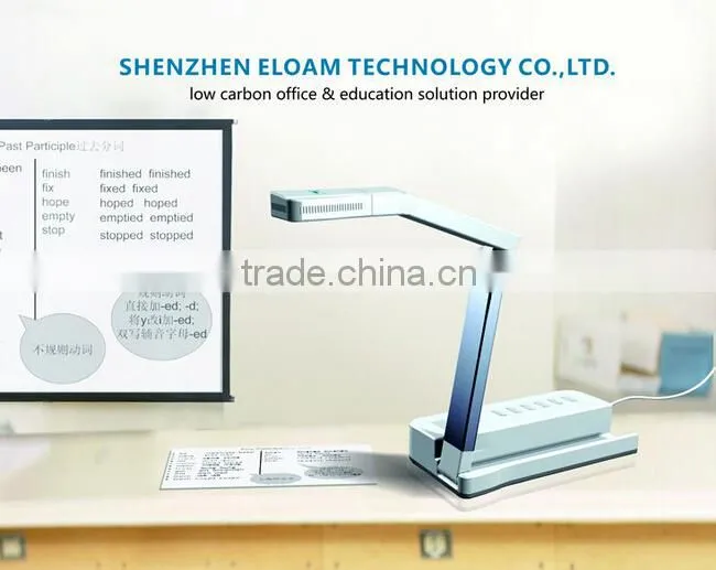 School supplies auto focus 5 mega pixels portable document camera with VGA port