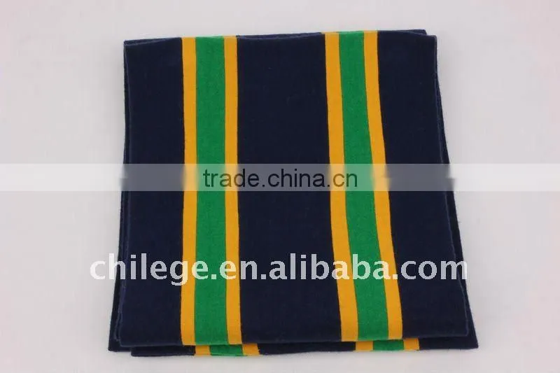wool fashion sport scarf and pashmina men wool scarf shawl wraps wool soccer fan scarf and hat