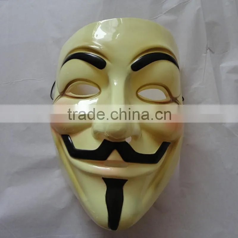 Wholesale PVC movie mask, Mask V for Vendetta Mask