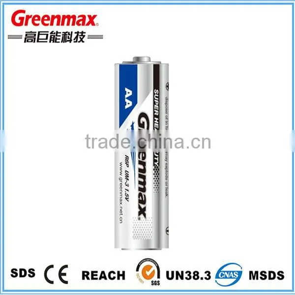 Battery Manufacturer Supply R6P AA Battery