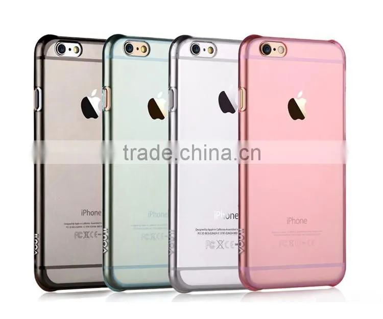 Black Flip PU Leather View Window Protector Phone Case for iPhone 6 6s 4.7 inch