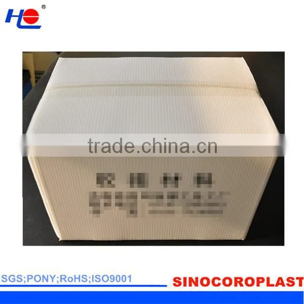moistureproof and corrosion plastic polypropylene printed box
