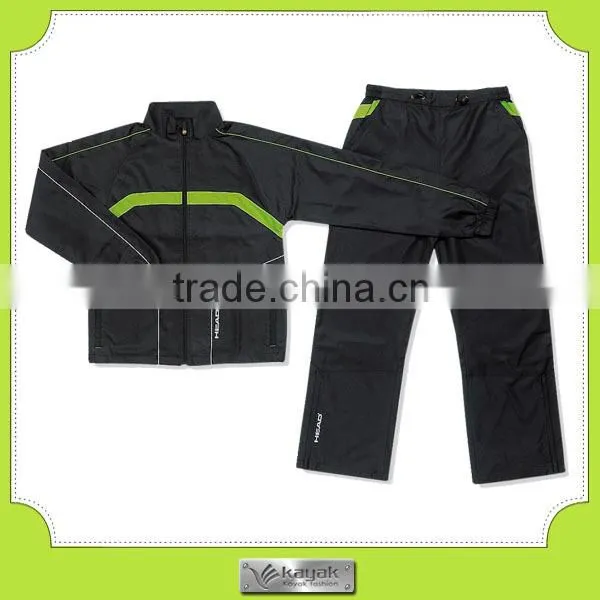 Professional training tracksuit custom sport tracksuit with embroidery logo